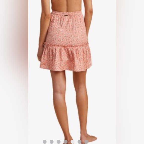 Billabong Pink Salty Blonde Upside Midi Skirt Size 26 (Small) NWT - Picture 3 of 12
